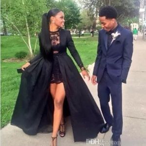 Black High Low Dress